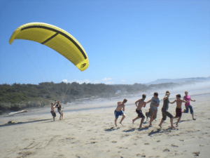 parasailing-on-beach